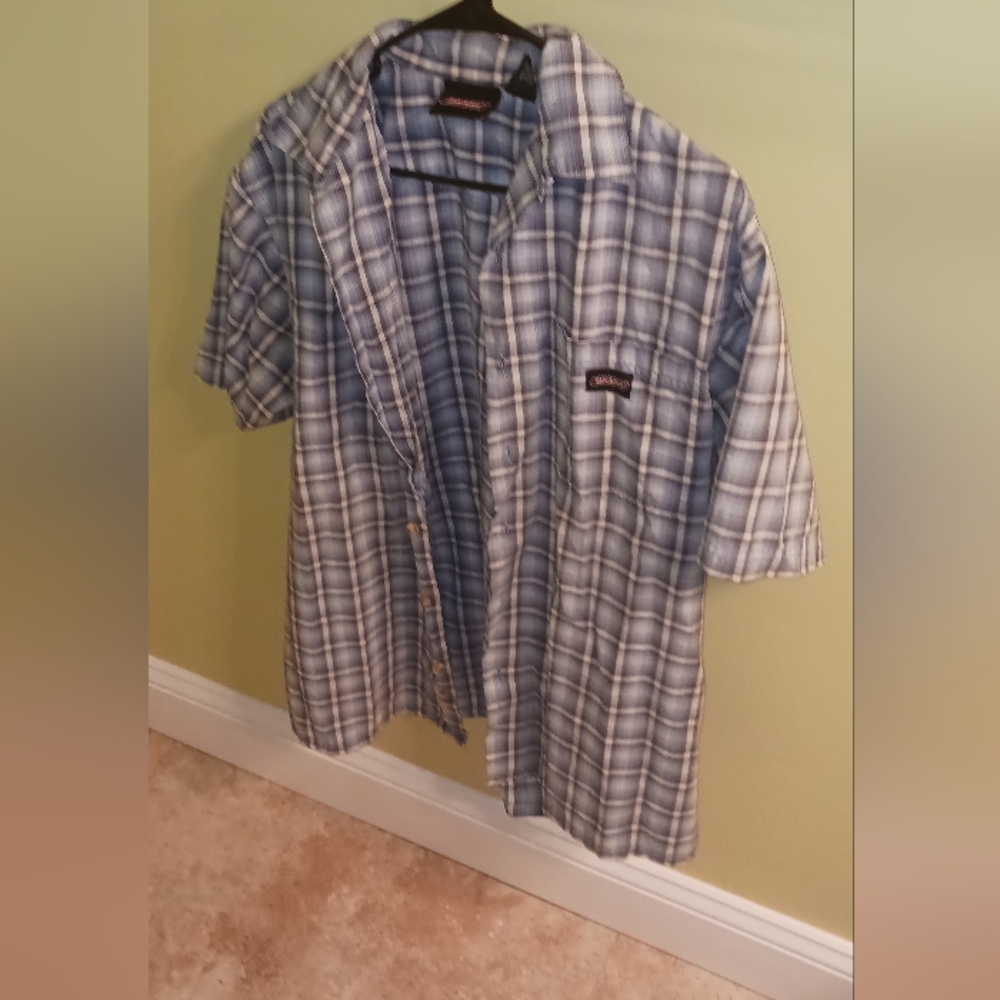 Dickies button shirt.